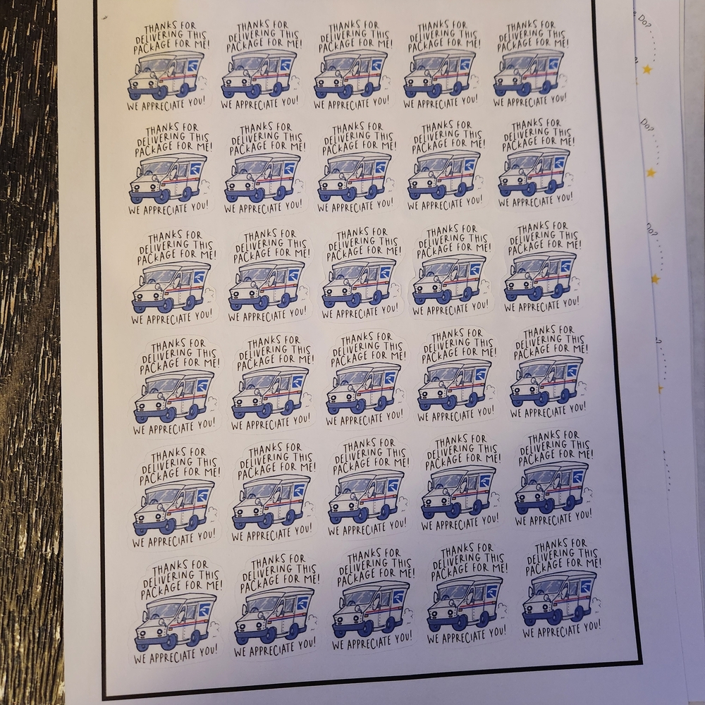Small Business Shipping / Order Stickers - Picture 8 of 10